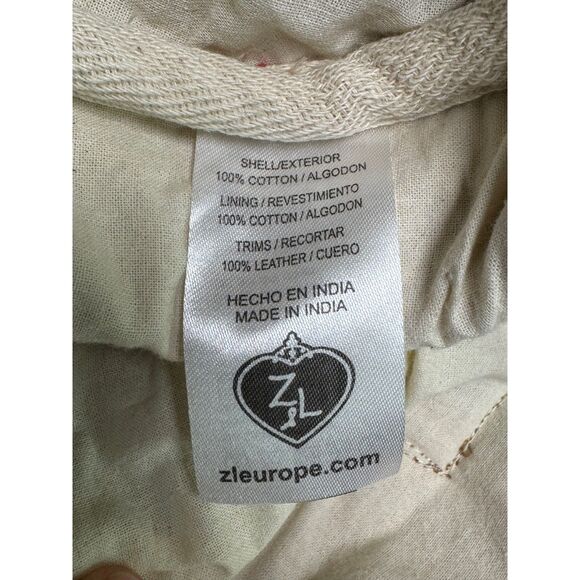 Z&L EUROPE Cotton/Genuine Leather Kilim Duffle Bag, Southwest, Large Size - Picture 12 of 13